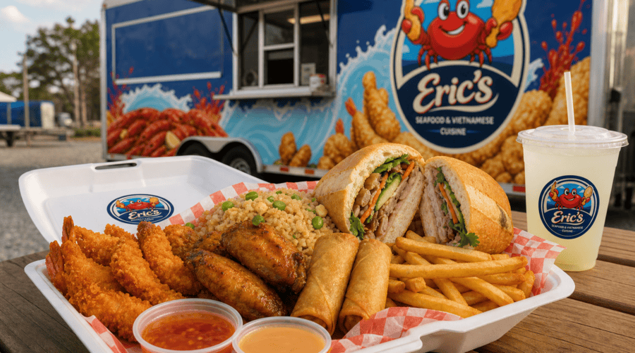 Eric’s Seafood food truck image for Best Food Truck Combos at Eric’s Seafood & Vietnamese Cuisine