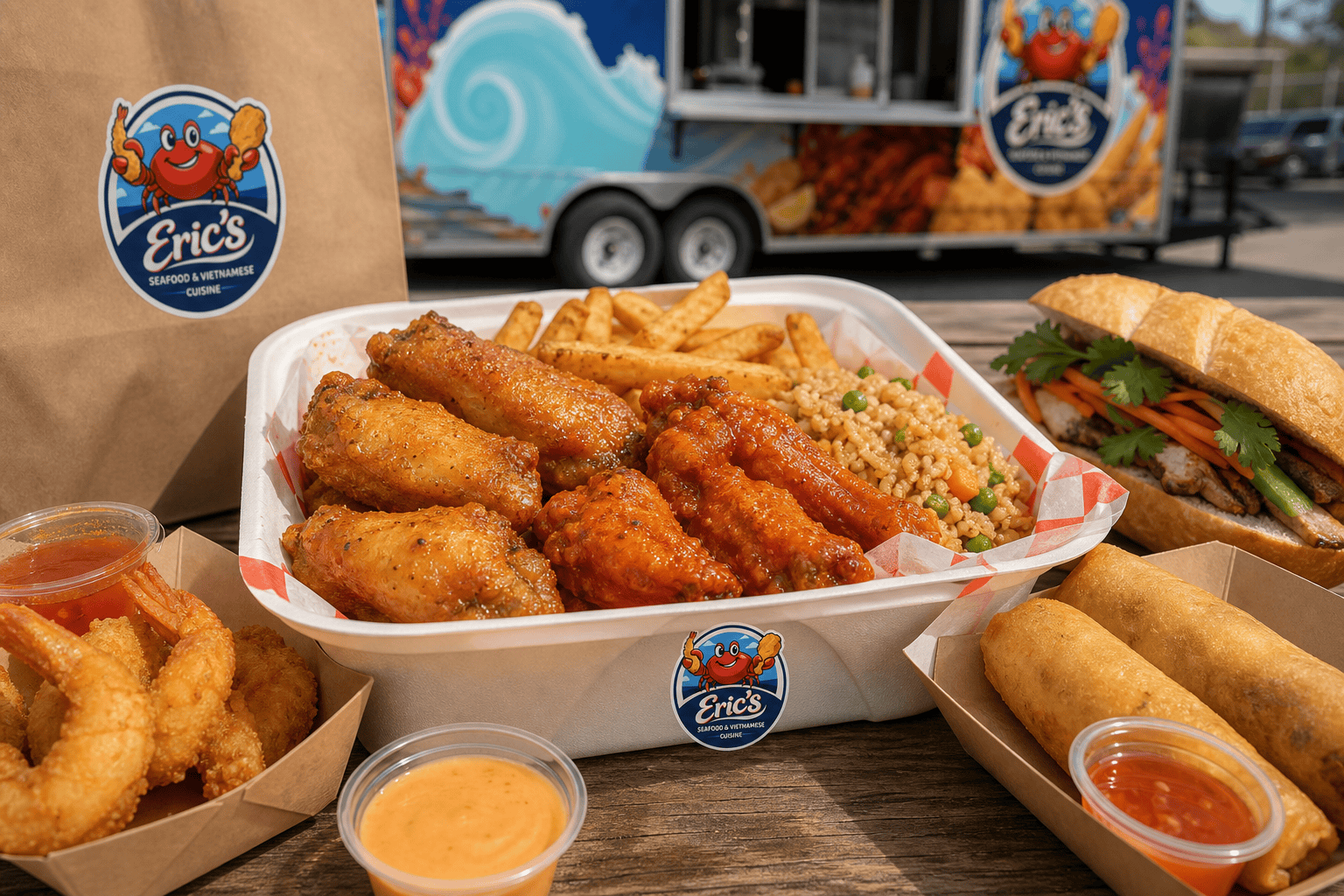 Chicken Wings or Buffalo Wings: What Should You Order Today? 2 Eric’s Seafood food and takeout for Chicken Wings or Buffalo Wings: What Should You Order Today?