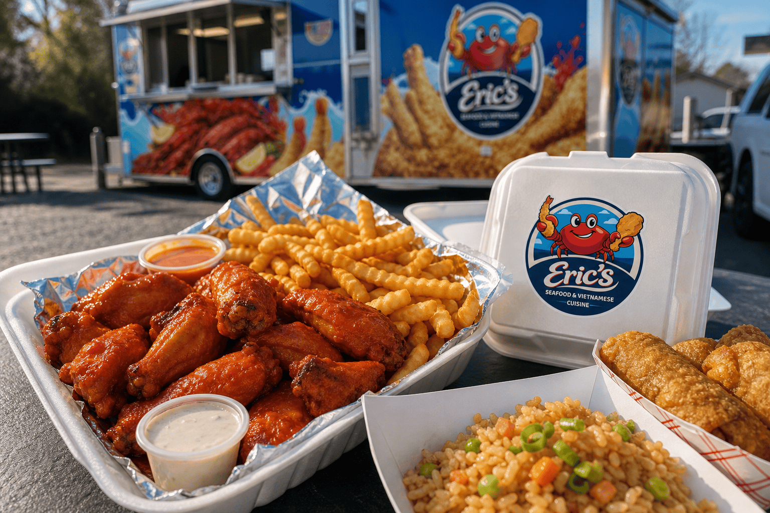 Chicken Wings or Buffalo Wings: What Should You Order Today? 3 Eric’s Seafood food and takeout for Chicken Wings or Buffalo Wings: What Should You Order Today?
