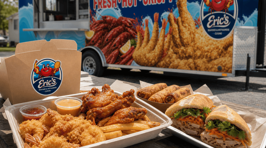 Eric’s Seafood food truck image for Family-Friendly Food Truck Meals in Jacksonville, NC
