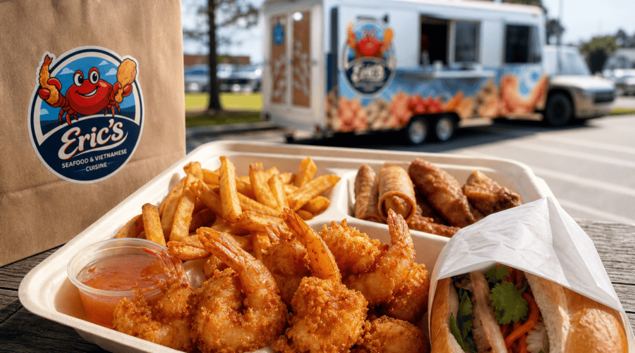 Eric’s Seafood food truck image for Food for Errands in Jacksonville, NC: Quick Meals Between Stops