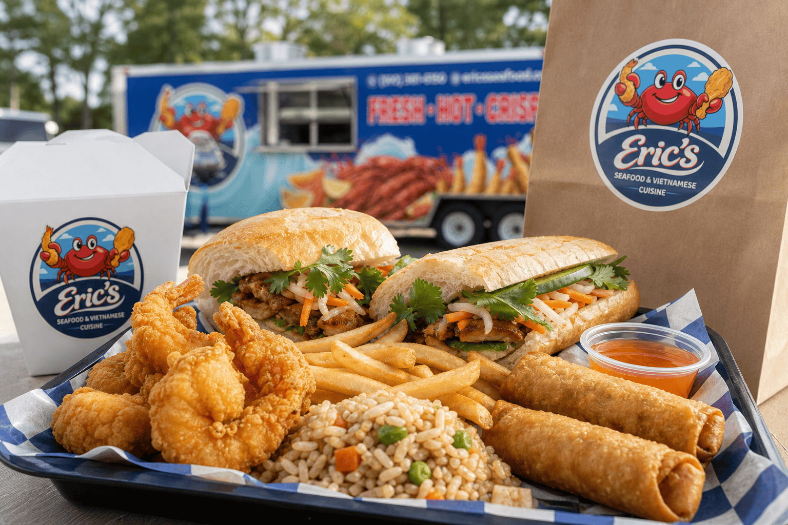 Eric’s Seafood food and takeout for Food for Errands in Jacksonville, NC: Quick Meals Between Stops
