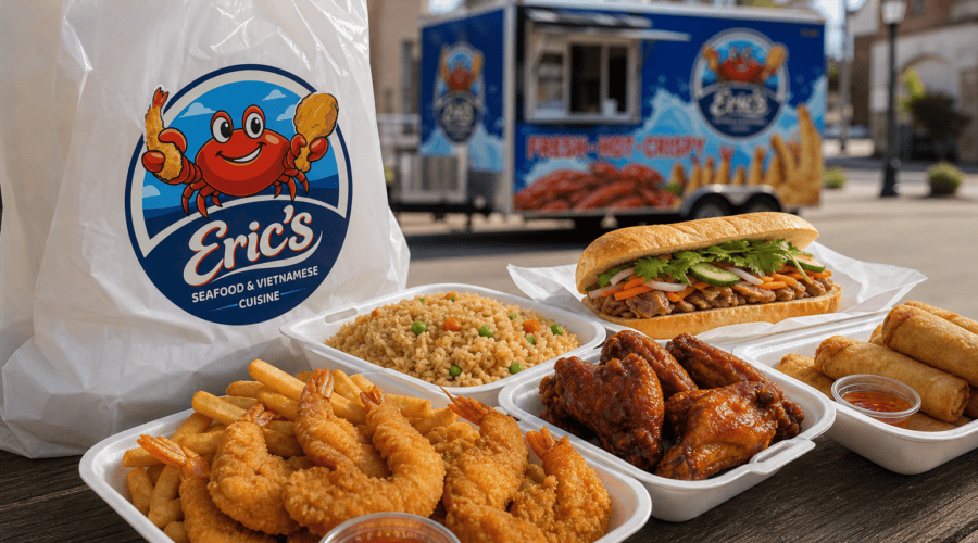 Eric’s Seafood food truck image for Food Near Downtown Jacksonville, NC: Local Food Truck Meals Worth Checking Out