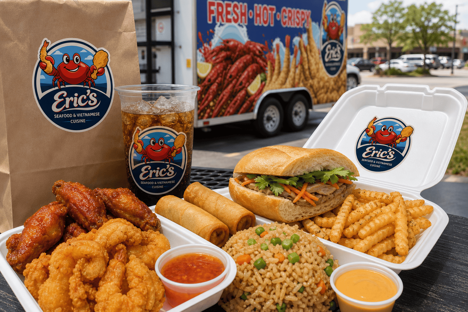 Food Near Western Blvd in Jacksonville, NC When You Need Something Fast 1 Eric’s Seafood food truck image for Food Near Western Blvd in Jacksonville, NC When You Need Something Fast