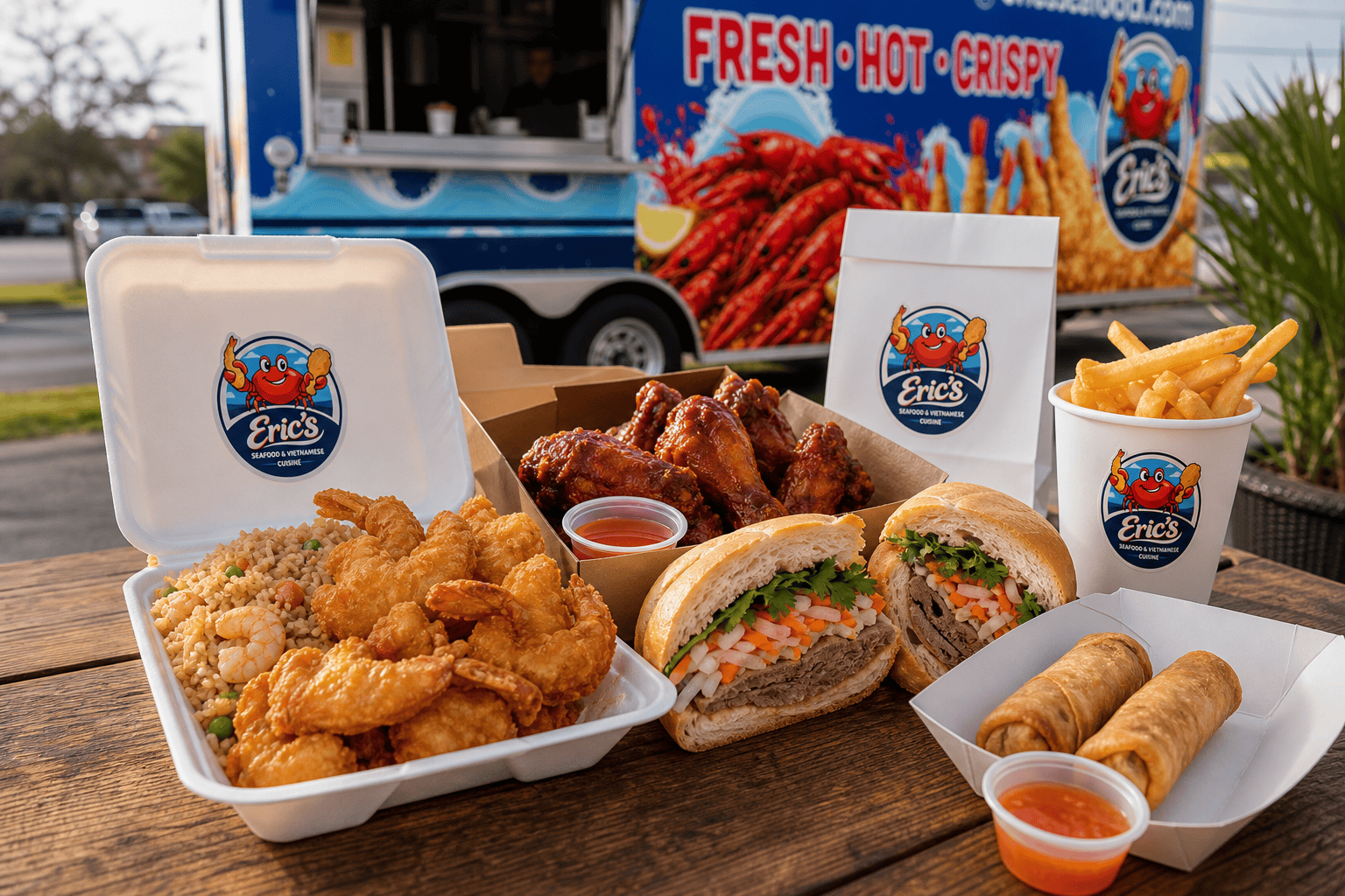 Food Near Western Blvd in Jacksonville, NC When You Need Something Fast 2 Eric’s Seafood food and takeout for Food Near Western Blvd in Jacksonville, NC When You Need Something Fast
