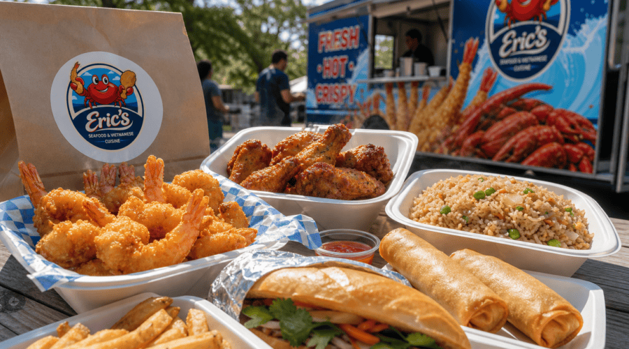 Eric’s Seafood food truck image for Best Food to Share with Friends in Jacksonville, NC