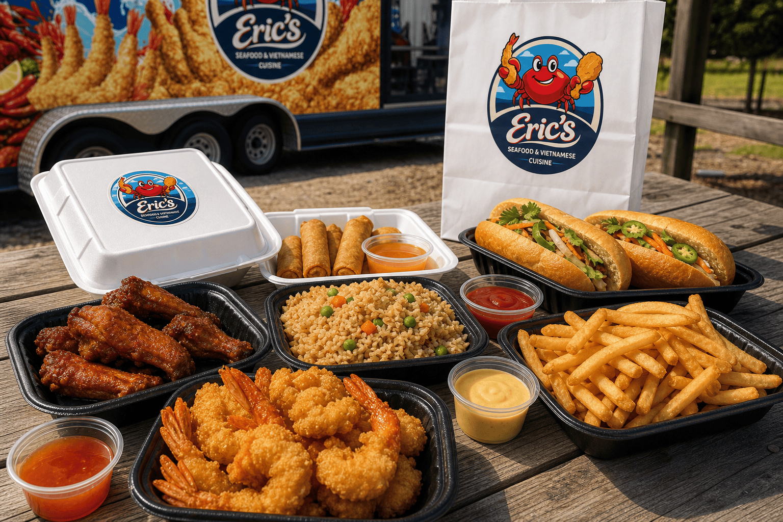 Best Food to Share with Friends in Jacksonville, NC 2 Eric’s Seafood food and takeout for Best Food to Share with Friends in Jacksonville, NC