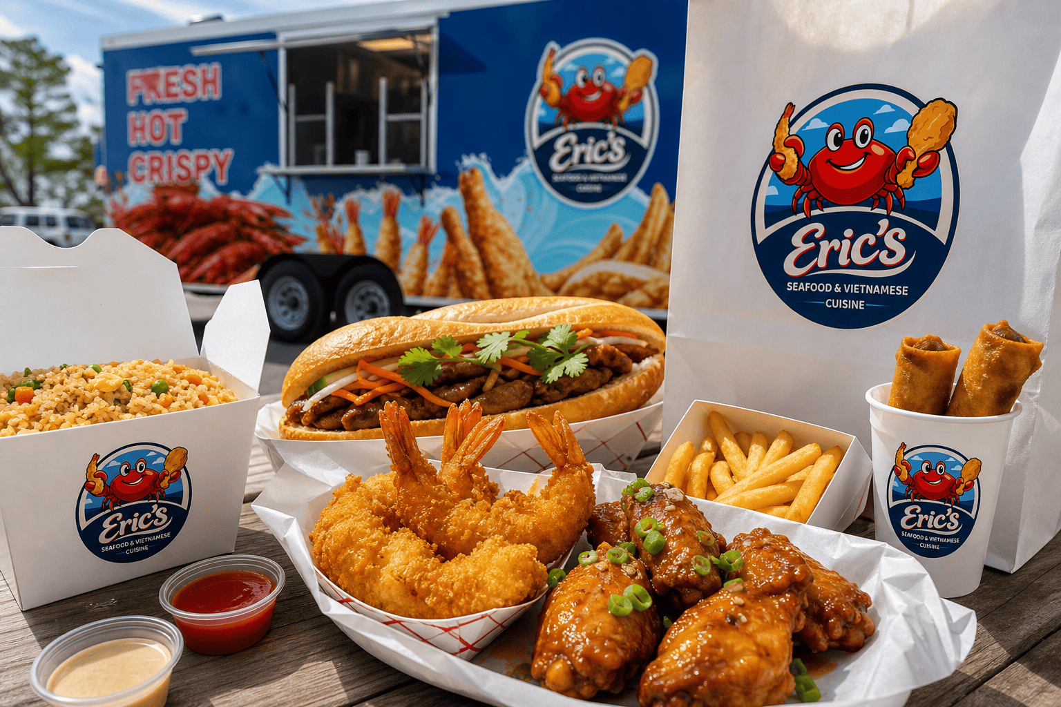 Food Truck Near Me in Jacksonville, NC: What to Know Before You Visit 1 Eric’s Seafood food truck image for Food Truck Near Me in Jacksonville, NC: What to Know Before You Visit