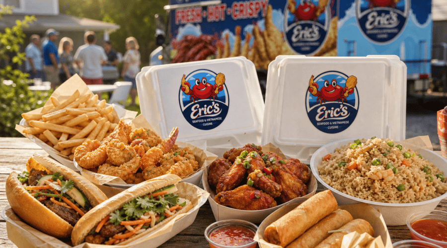 Eric’s Seafood food truck image for Food Truck Ideas for Private Parties in Jacksonville, NC