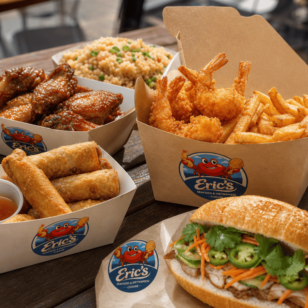 Eric’s Seafood at HWY 258 Flea Market: What to Order This Weekend 2 Fried seafood wings and Vietnamese food for Jacksonville flea market visitors