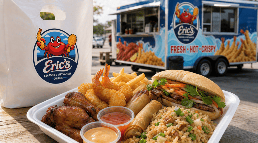 Eric’s Seafood food truck image for Why Food Trucks Are the Heart of Jacksonville’s Local Food Scene