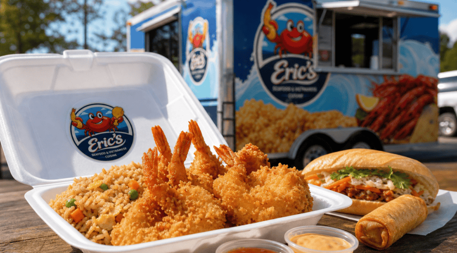 Eric’s Seafood food truck image for Jacksonville, NC Lunch Break Guide: What to Order from Eric’s Seafood
