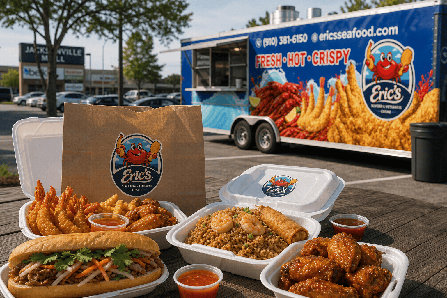 Best Lunch Orders for Workers Near Western Blvd and Jacksonville Mall 3 Eric’s Seafood food and takeout for Best Lunch Orders for Workers Near Western Blvd and Jacksonville Mall