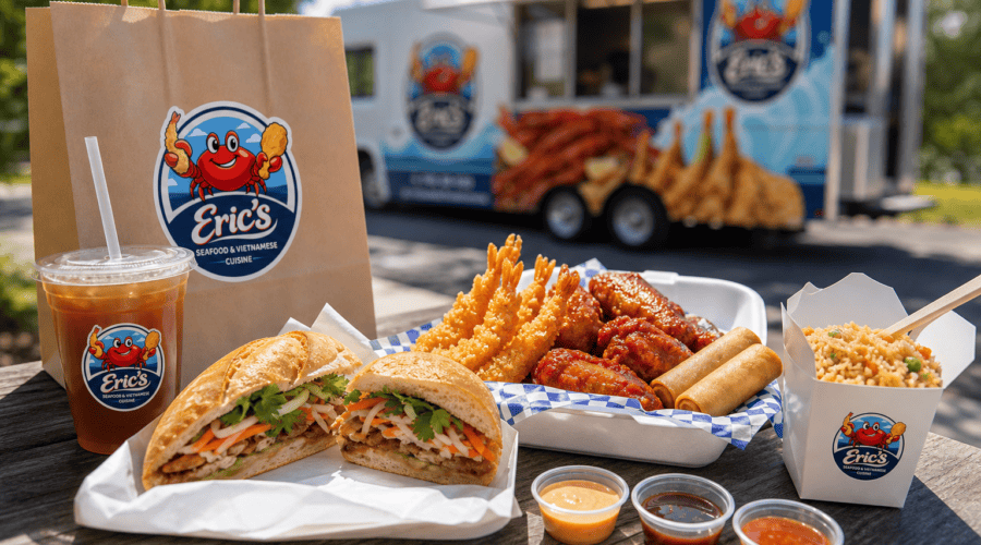 Eric’s Seafood food truck image for Outdoor Food Ideas in Jacksonville, NC: Easy Takeout from a Local Food Truck