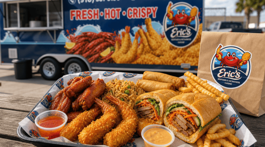 Eric’s Seafood food truck image for Skip the Line: How to Pre-Order Your Food Truck Lunch