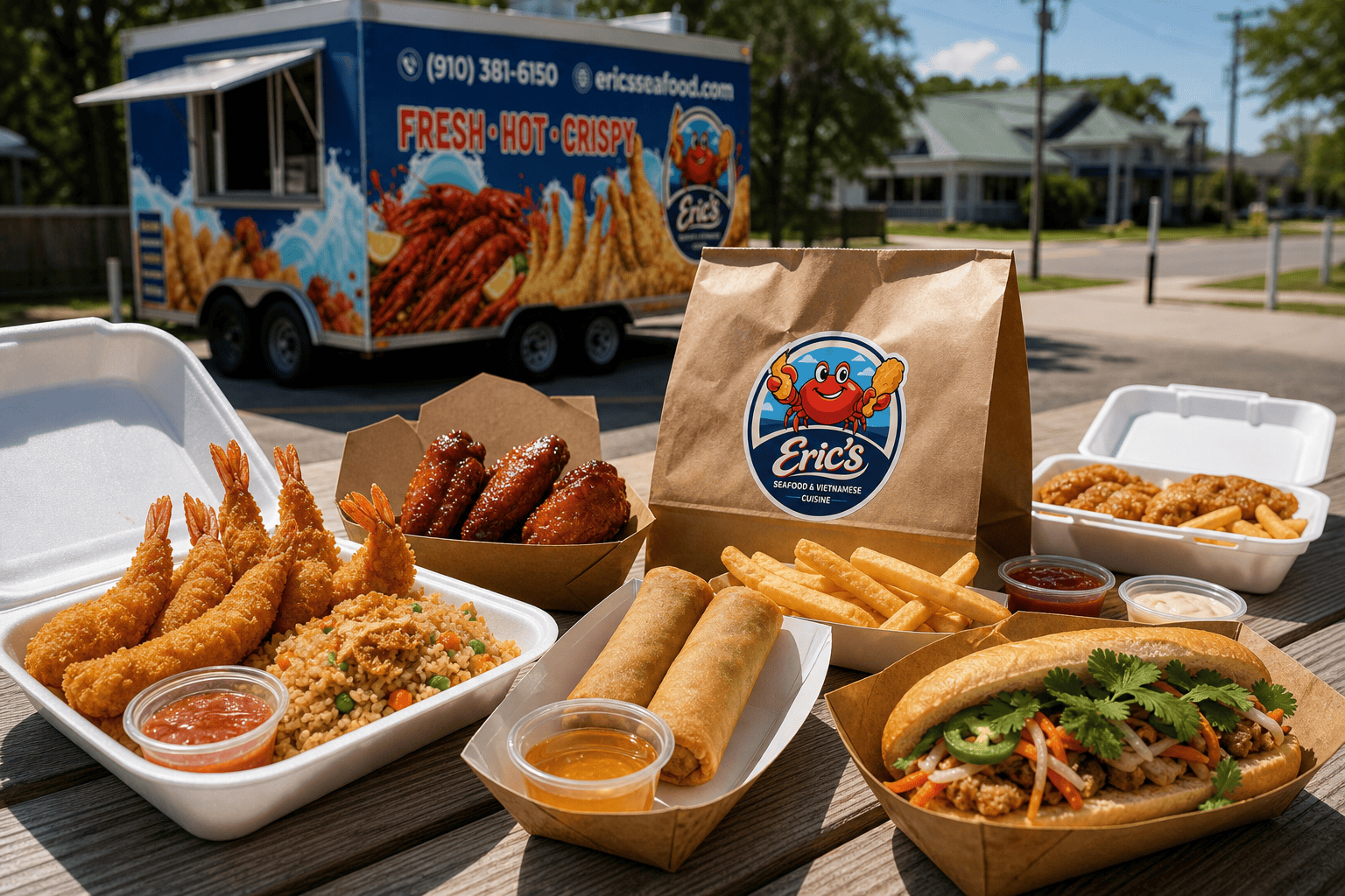 Skip the Line: How to Pre-Order Your Food Truck Lunch 2 Eric’s Seafood food and takeout for Skip the Line: How to Pre-Order Your Food Truck Lunch