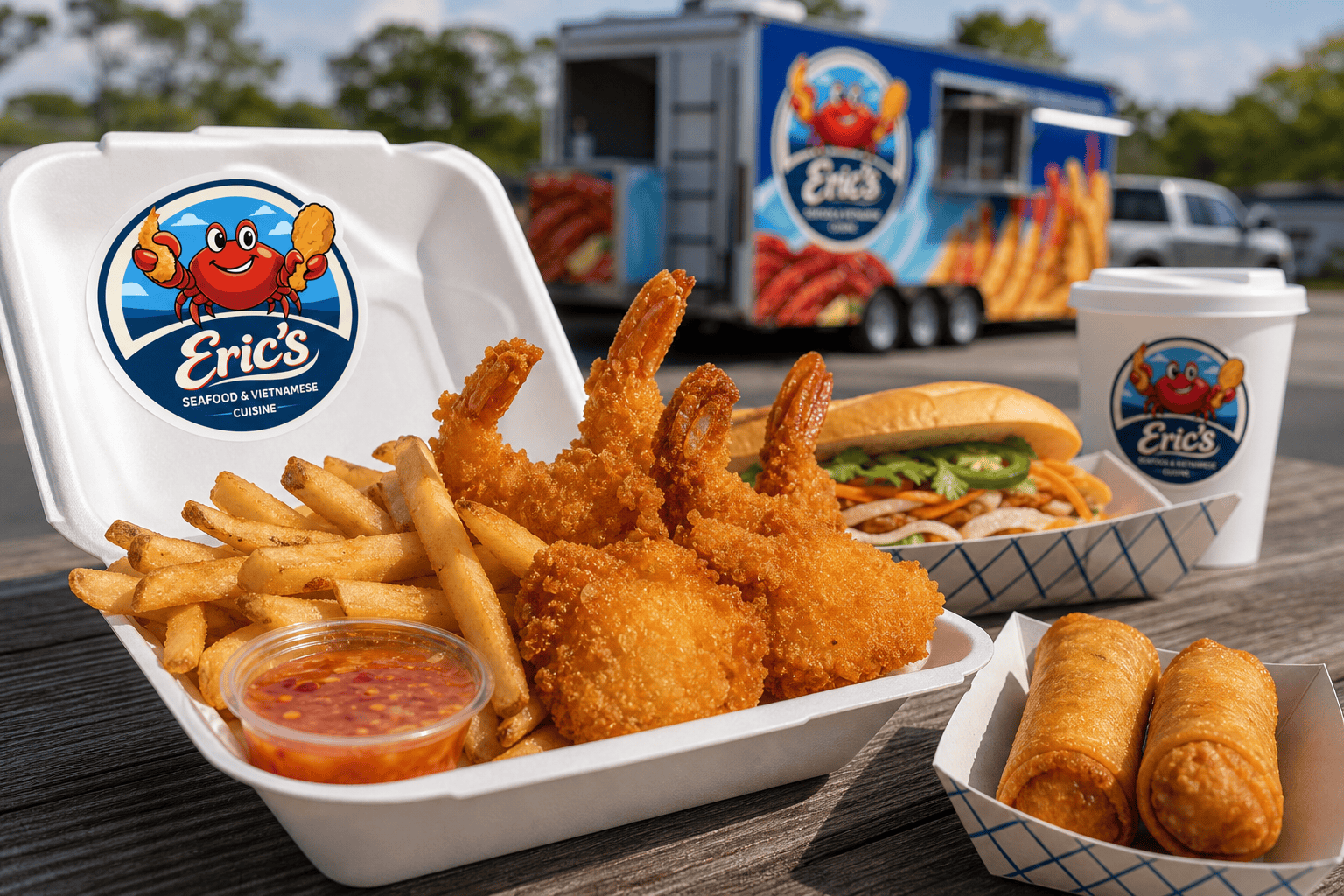 Best Seafood Near Me in Jacksonville, NC: A Local Food Truck Option 1 Eric’s Seafood food truck image for Best Seafood Near Me in Jacksonville, NC: A Local Food Truck Option
