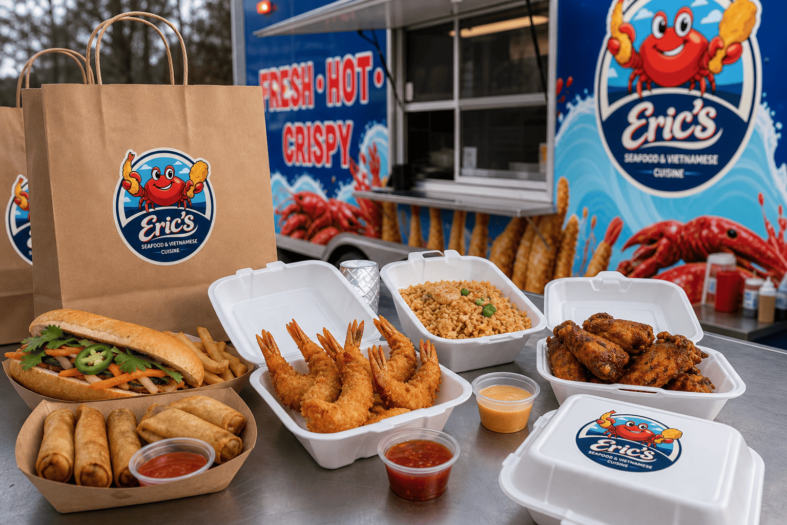 Best Takeout Food in Jacksonville, NC: Seafood, Wings & Vietnamese Favorites 2 Eric’s Seafood food and takeout for Best Takeout Food in Jacksonville, NC: Seafood, Wings & Vietnamese Favorites
