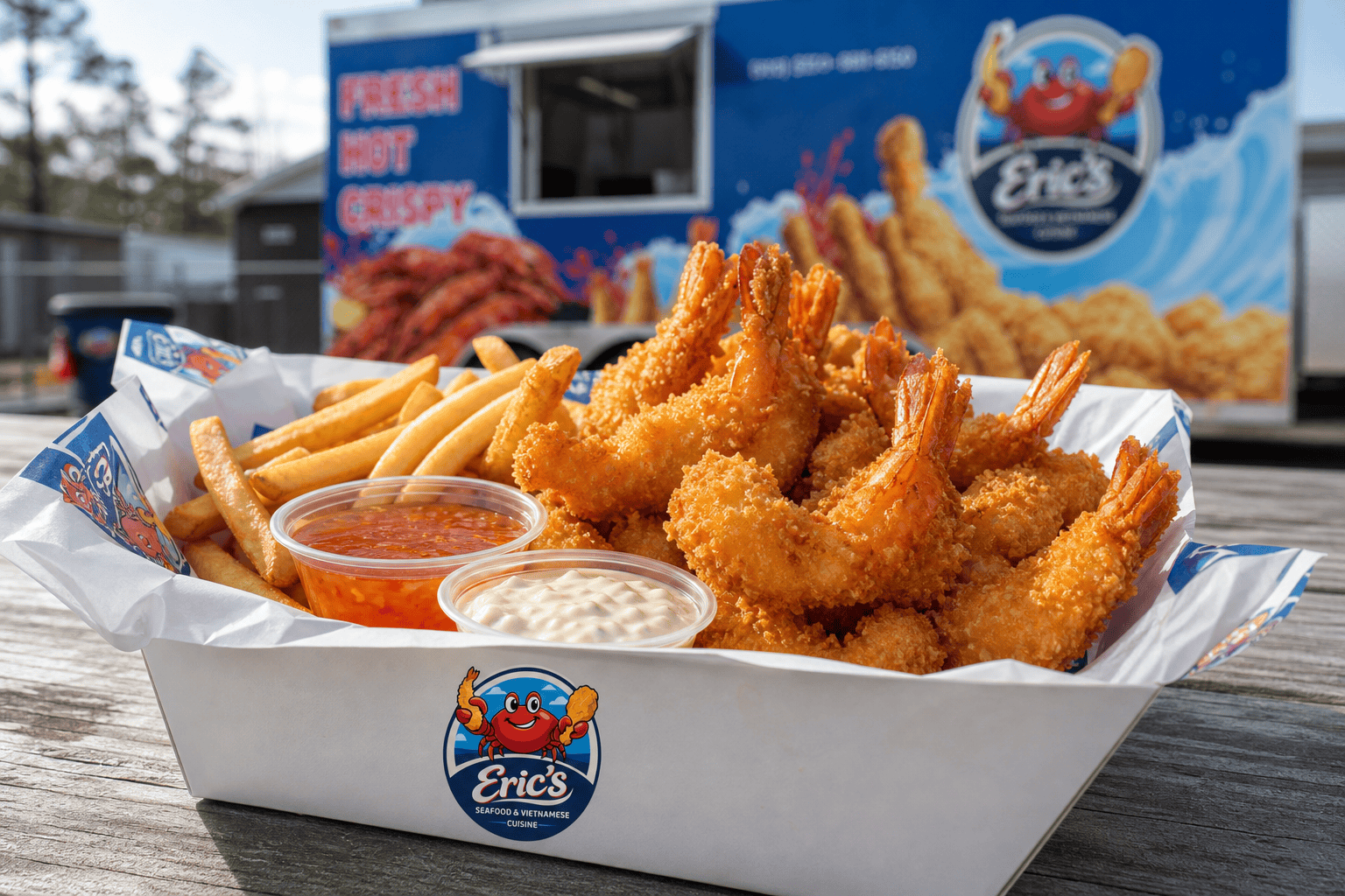 Jacksonville, NC Lunch Break Guide: What to Order from Eric’s Seafood 3 Eric’s Seafood food and takeout for What to Order First at Eric’s Seafood & Vietnamese Cuisine
