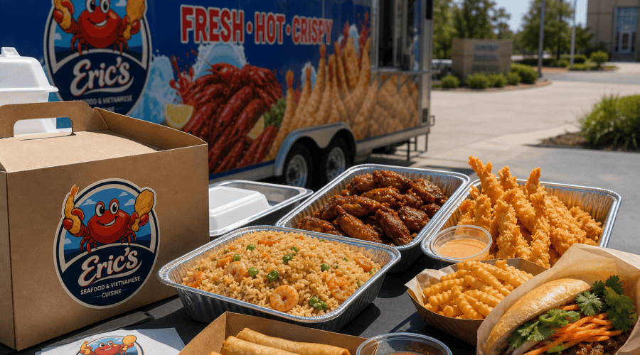 Eric’s Seafood food truck image for Food Truck Catering for Workplace Lunches in Jacksonville, NC